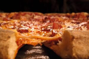 ingredientes frescos pizza